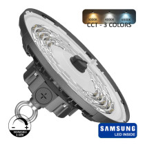 Campana Industrial LED 150W-100W-80W - UFO - CCT - SAMSUNG CHIP 2835 200Lm/W