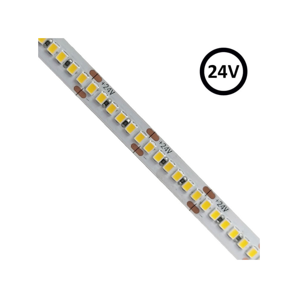 Tira LED 24V | 238xLED/M | 5m | SMD2835 |14000Lm | 20W/M | IP20