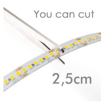 Tira LED 24V | 238xLED/M | 5m | SMD2835 |14000Lm | 20W/M | IP20