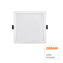 Downlight LED 15W Cuadrado - OSRAM CHIP DURIS E 2835 - CCT - UGR17