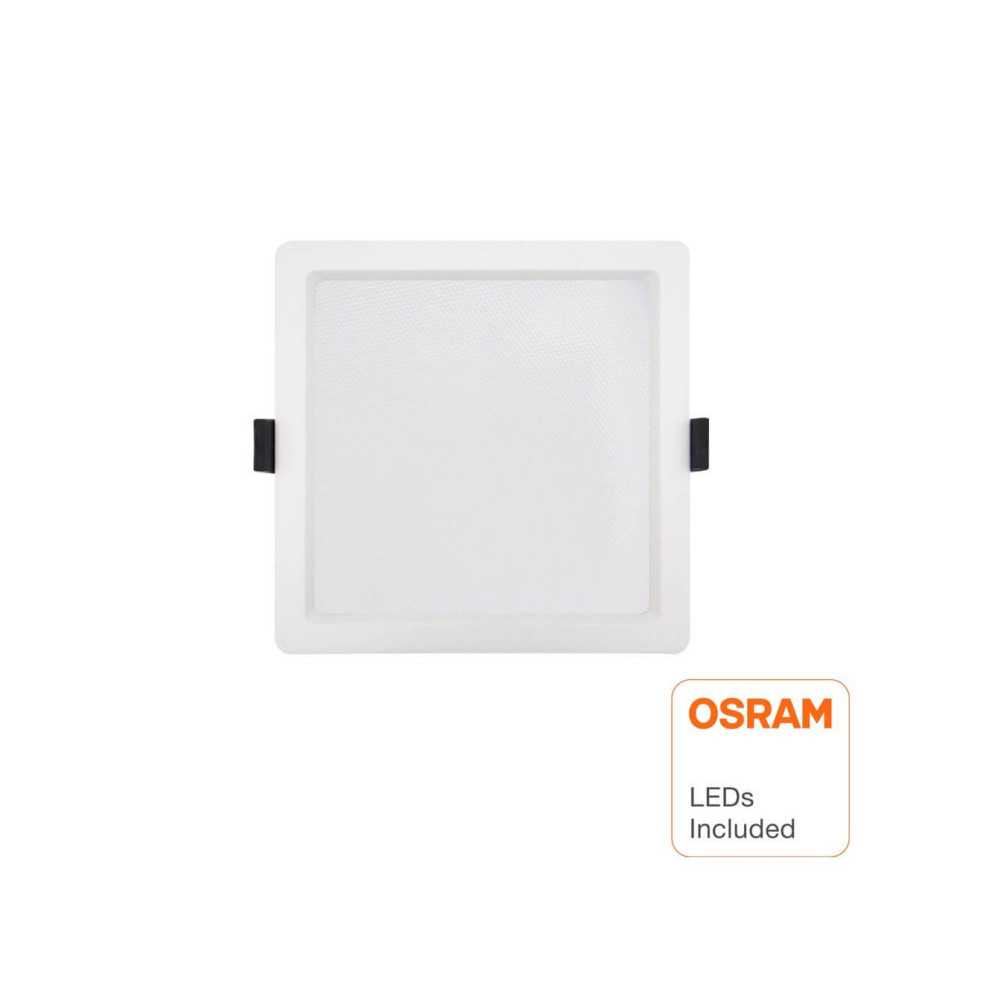 Downlight LED 15W Cuadrado - OSRAM CHIP DURIS E 2835 - CCT - UGR17