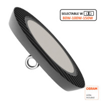 Campana Industrial LED 150W-100W-80W UFO ENDURANCE OSRAM CHIP DURIS E 2835