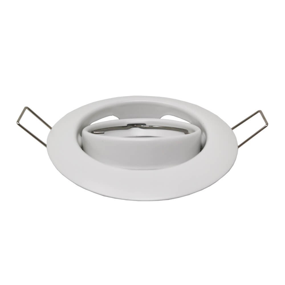 Aro Redondo Orientable para dicroica LED GU10 MR16 - Aluminio