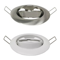 Aro Redondo Orientable para dicroica LED GU10 MR16 - Aluminio