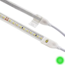 Tira LED 10W Regulable 220V AC SMD 2835 120 LED/m Blanco Cálido IP65 - 10mm