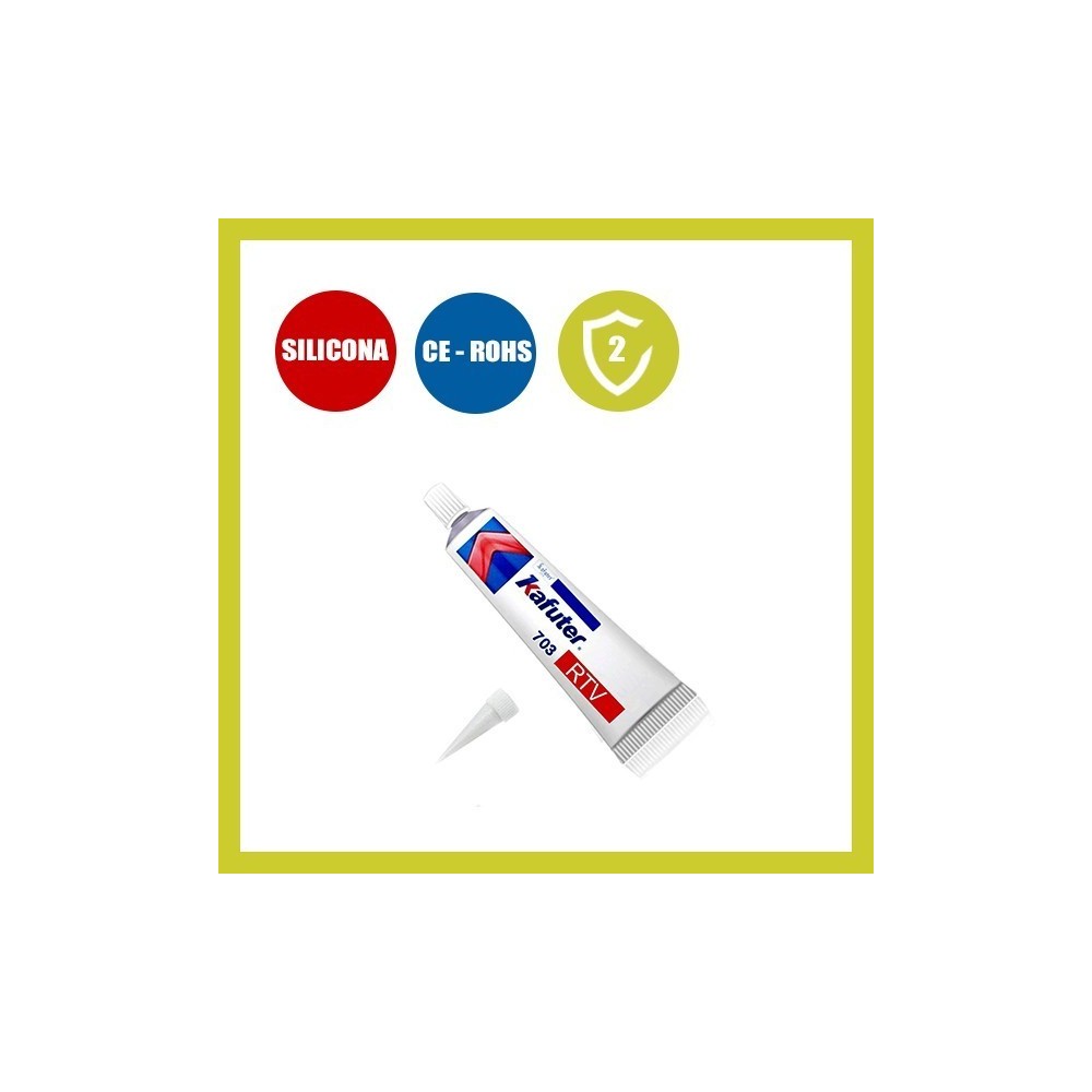 Pegamento de Silicona para Tiras LED y componentes electrónicos - IP65