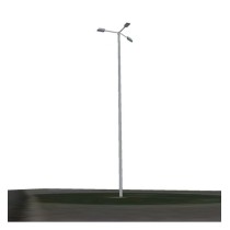 Cruceta de Acero de 3 Brazos