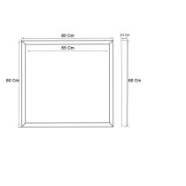 FIT Panel LED 60x60 40W Marco Luminoso Blanco - CCT