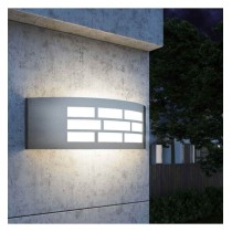 Aplique para LED E27 GOTEMBURGO INOX Exterior