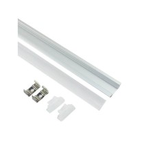 Perfil 2 metros Aluminio - Alas- para empotrar