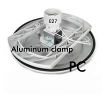 Farola Globo Anti Contaminación Lúminica para Lámpara LED E27 - 40W -50W