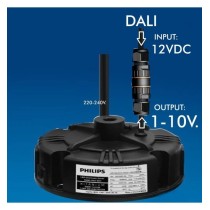 Convertidor de señal 1-10V a DALI para iluminacion LED