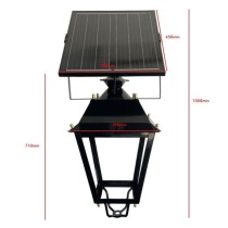 FAROLA VILLA SOLAR LED 200W OSRAM CHIP PROFESIONAL
