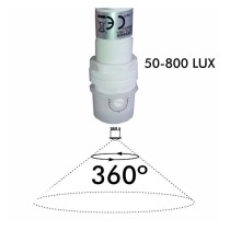 Sensor fotoeléctrico Merrytec 1-10V Regulable Crepuscular