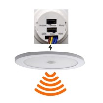 Plafón LED Superficie Circular 24W - 22W- 20W -18W Detector de Movimiento - 2700K+CCT - OSRAM CHIP