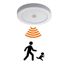 Plafón LED Superficie Circular 24W - 22W- 20W -18W Detector de Movimiento - 2700K+CCT - OSRAM CHIP