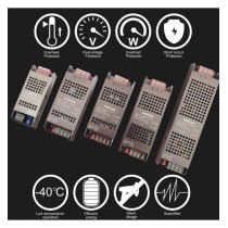 Fuente Alimentación 24V 400W 16.6A Aluminio IP20 - GXTronic