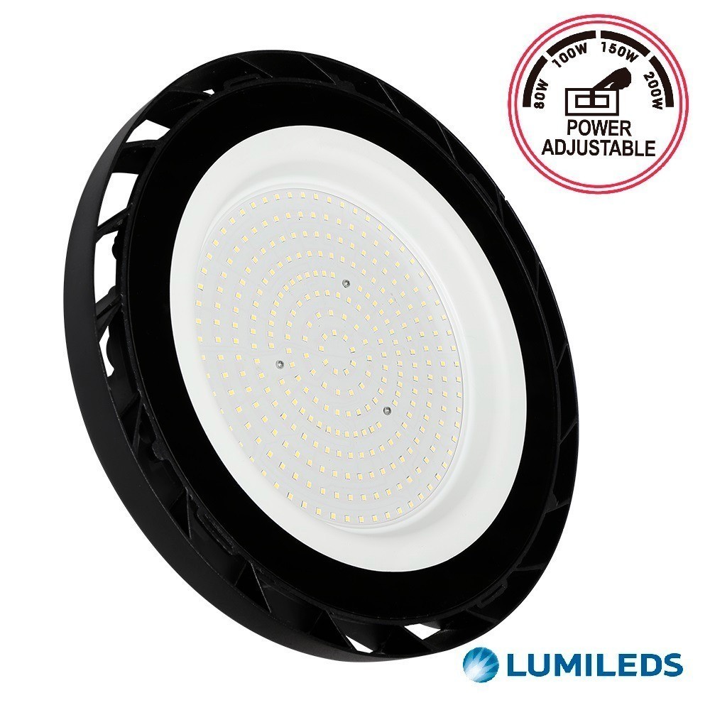 Campana LED UFO 200W-150W-100W-80W - ERMES - LUMILEDS LUXEON 2835