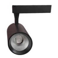 Foco LED 30W PARMA Negro Carril Monofásico - CCT - CRI+92 - 48º