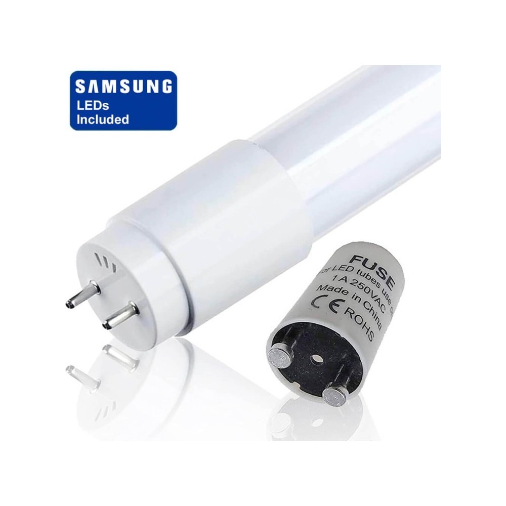 Comprar PACK 10UD Tubo LED 18W Cristal 120cm 300º