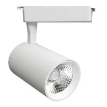 Foco LED 30W PARMA Blanco Carril Monofásico - CCT - CRI+92 - 48º