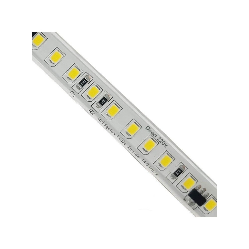 Tira LED 220V | 20W/M | 140xLED/M | 50m | SMD2835 | 2660Lm/M | IP67 |
