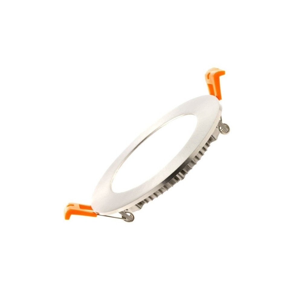 Placa Slim LED Circular 10W Acero Inox - CCT - OSRAM CHIP DURIS E 2835