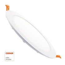 Placa Slim LED Circular 24W - CCT - OSRAM CHIP DURIS E2835