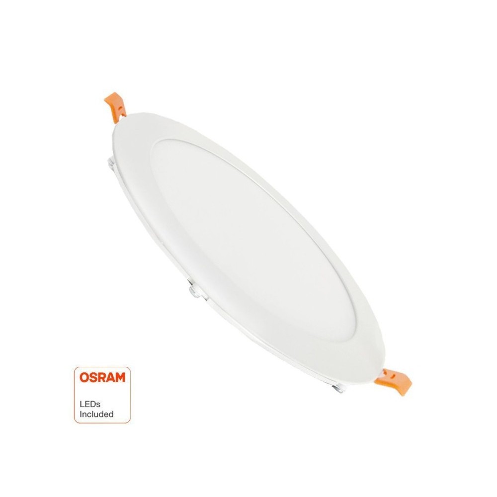 Placa Slim LED Circular 15W - CCT - OSRAM CHIP DURIS E2835