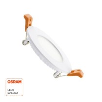 Placa Slim LED Circular 6W - CCT - OSRAM CHIP DURIS E2835