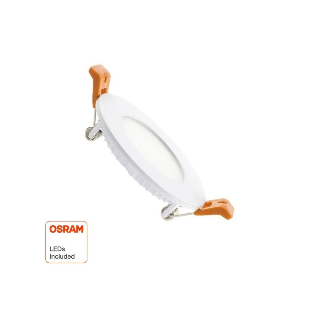 Placa Slim LED Circular 6W - CCT - OSRAM CHIP DURIS E2835