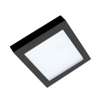 Downlight + Plafón LED - Cuadrado- MOSS NEGRO LUMILEDS- 24W AJUSTABLE - CCT Color Seleccionable