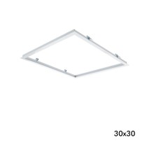 Marco Para Empotrar Panel LED De 30x30 Cm