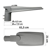 Farola LED 100W ASKER BRIDGELUX Chip 160Lm/W
