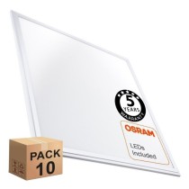 PACK 10 Panel LED 60x60 Multivatio - 48W-40W-36W-24W - OSRAM CHIP DURIS E 2835