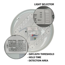 Plafón LED Superficie 24W - 20W - 16W - OSRAM CHIP - CCT