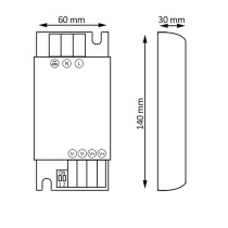 Fuente Alimentación 24V 100W 4.1A Aluminio IP20 - GXTronic