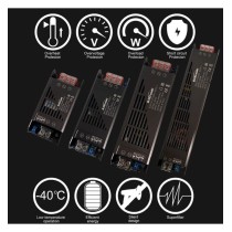 Fuente Alimentación 24V 100W 4.1A Aluminio IP20 - GXTronic