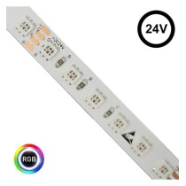 Tira LED 24V RGB | 120xLED/M | 5m | SMD3535 | 560Lm | 15W/M | IP20