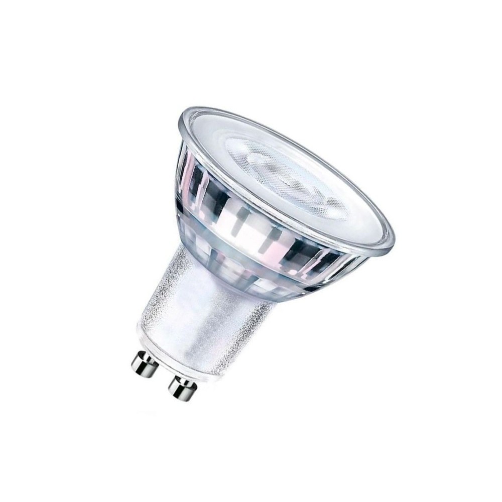 Dicroica LED GU10 8W ALTA LUMINOSIDAD - Cristal - 24º - NO FLICK - DIMABLE - CRI 98