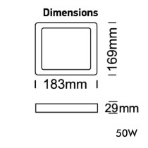 Foco Proyector LED 50W - New ACTION - OSRAM CHIP DURIS