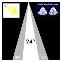 Foco LED 40W - 34W NEW MAYA Negro Carril Monofásico - CRI+92 - UGR13 -HIGH LUMEN 140Lm/W