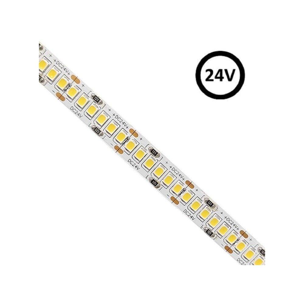 Tira LED 24V | 238xLED/M | 5m | SMD2835 | 3200Lm | 20W/M | IP20