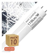 Tubo LED 20W Cristal 120cm PRO MAX LUMENS - 3400Lm - NO FLICK