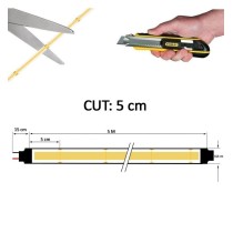 TIRA LED 24V COB 12W/M CORTE CADA 5CM IP20 5 METROS 280 LED/M