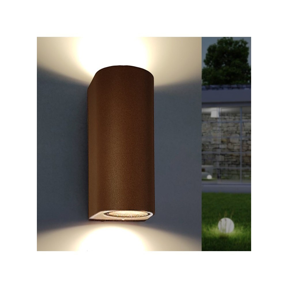 Aplique LED Interior Exterior IP65 - GU10 x2