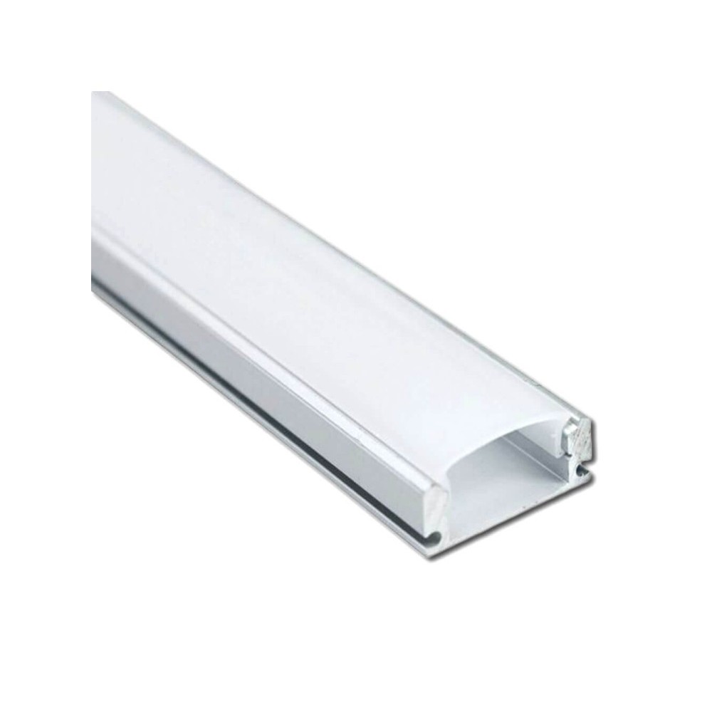 Comprar Perfil 2 metros Aluminio - U - para LED