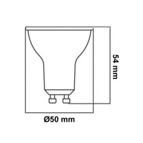 Comprar Dicroica LED 6W SAMSUNG GU10 GLASS