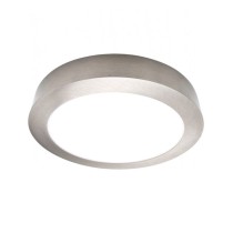 ▷ Comprar Plafón LED 15W Circular Acero Inox - CCT - OSRAM CHIP DURIS E 2835