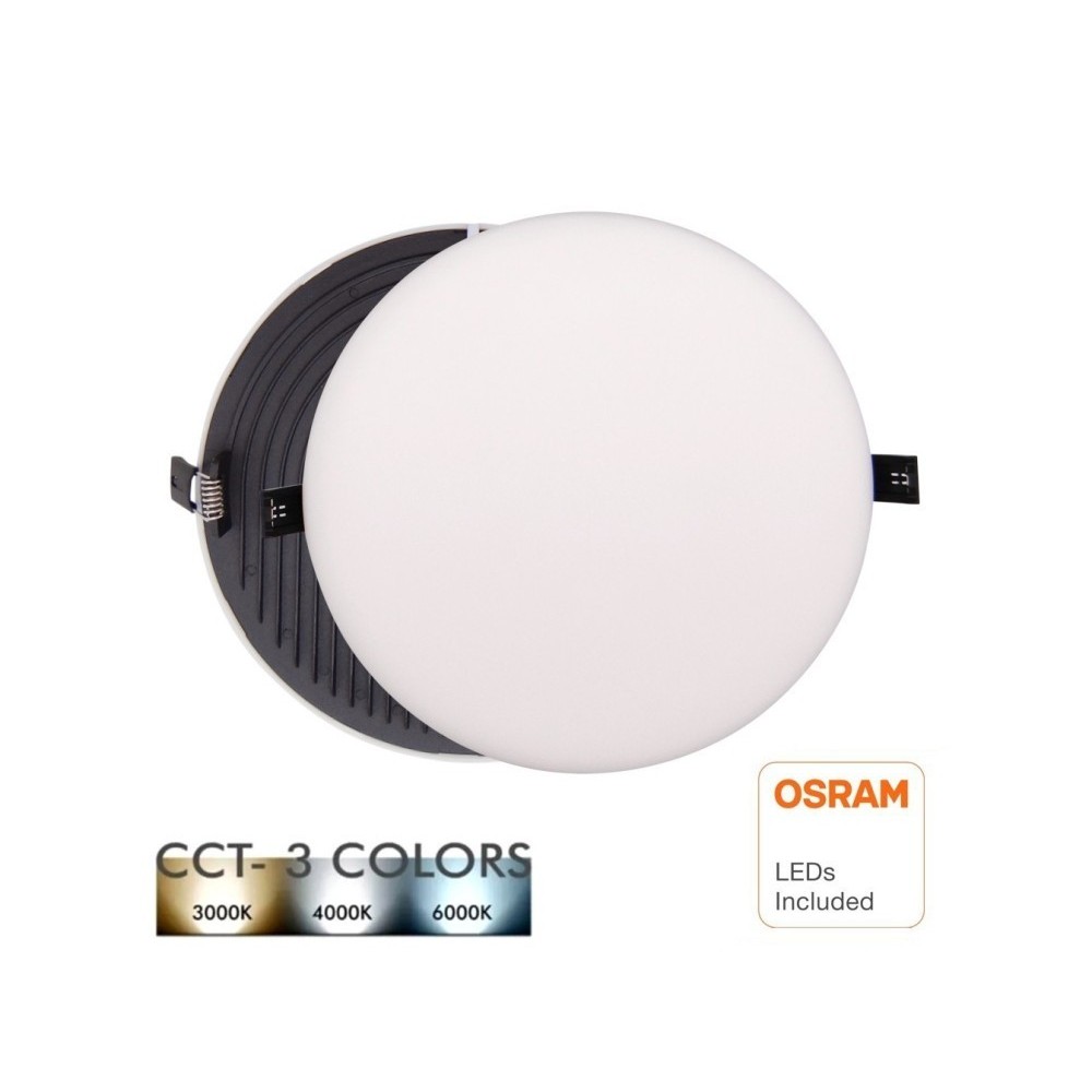 Comprar Downlight LED 24W Frameless QUASAR - OSRAM CHIP DURIS E 2835 - CCT